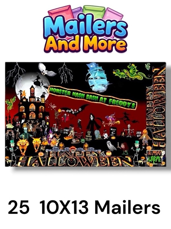 Mailers And More Other - 25 10X13 Poly Mailers HALLOWEEN Mailers Shipping Envelopes PRICE FIRM Fall